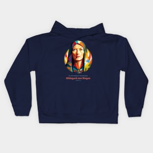 Hildegard von Bingen WPAP Kids Hoodie